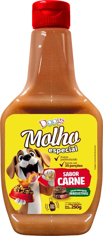 Molhos Doogs — produto de referência do portfólio Gigant